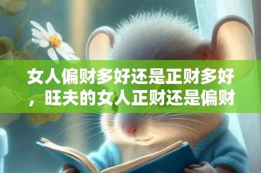 女人偏财多好还是正财多好，旺夫的女人正财还是偏财，