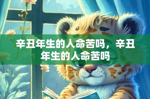 辛丑年生的人命苦吗，辛丑年生的人命苦吗
