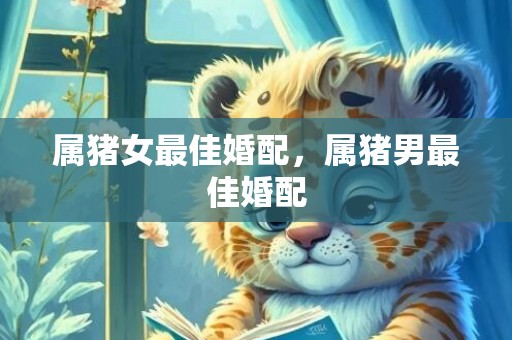 属猪女最佳婚配，属猪男最佳婚配