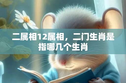 二属相12属相，二门生肖是指哪几个生肖