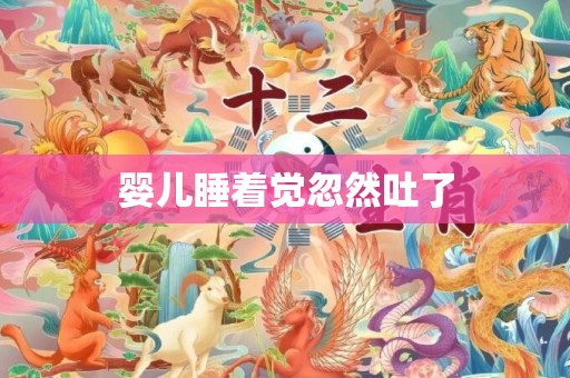 婴儿睡着觉忽然吐了