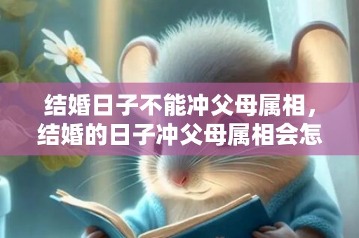 结婚日子不能冲父母属相，结婚的日子冲父母属相会怎么样