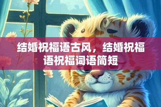 结婚祝福语古风，结婚祝福语祝福词语简短