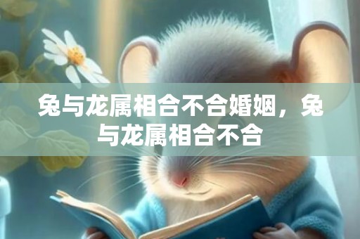 兔与龙属相合不合婚姻，兔与龙属相合不合