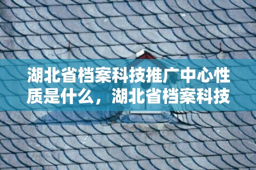 湖北省档案科技推广中心性质是什么，湖北省档案科技推广中心招聘公告2023