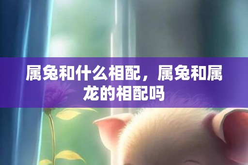 属兔和什么相配，属兔和属龙的相配吗