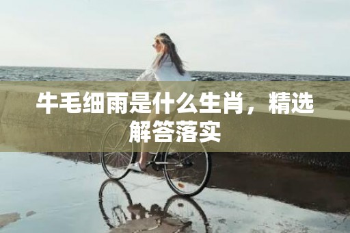 牛毛细雨是什么生肖，精选解答落实