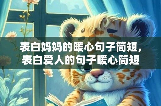 表白妈妈的暖心句子简短，表白爱人的句子暖心简短