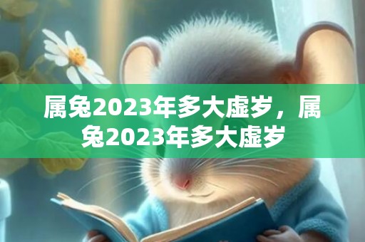 属兔2023年多大虚岁，属兔2023年多大虚岁