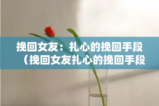 挽回女友：扎心的挽回手段（挽回女友扎心的挽回手段有哪些）