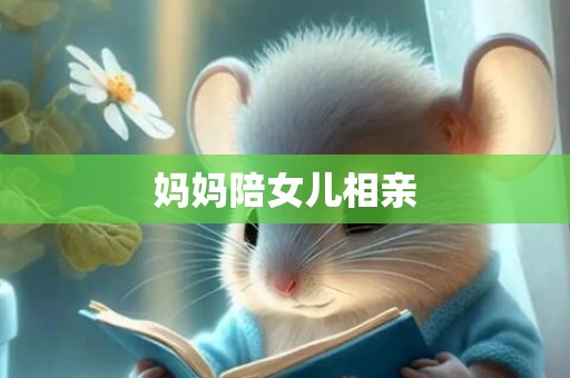 妈妈陪女儿相亲