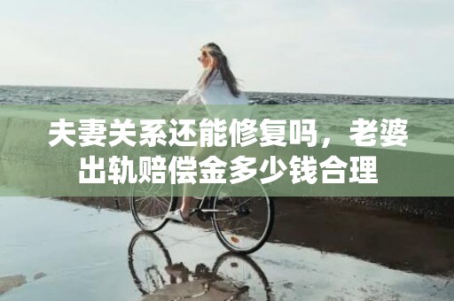 夫妻关系还能修复吗，老婆出轨赔偿金多少钱合理