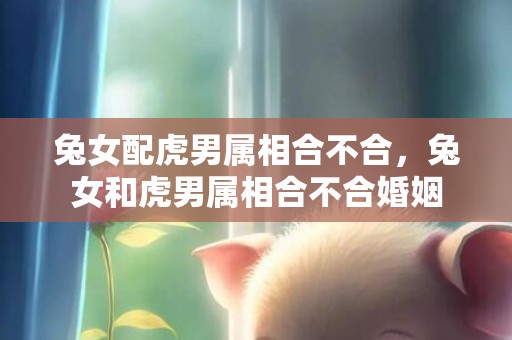 兔女配虎男属相合不合，兔女和虎男属相合不合婚姻