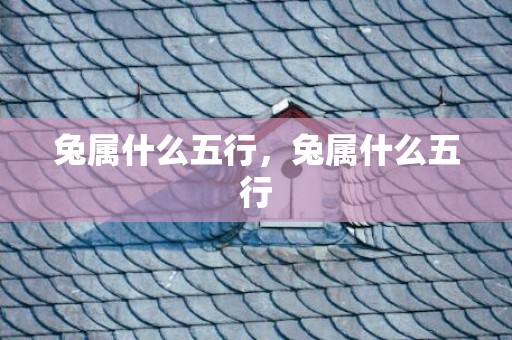 兔属什么五行，兔属什么五行