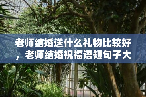 老师结婚送什么礼物比较好，老师结婚祝福语短句子大全简短
