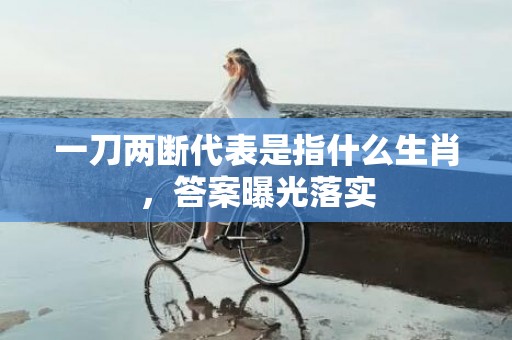 一刀两断代表是指什么生肖，答案曝光落实