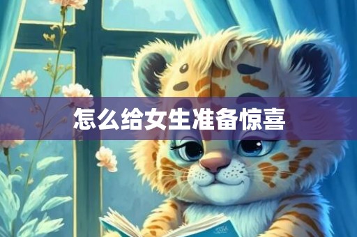 怎么给女生准备惊喜