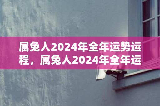 属兔人2024年全年运势运程，属兔人2024年全年运势运程