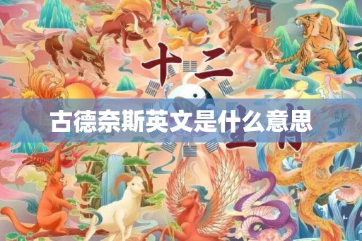 古德奈斯英文是什么意思