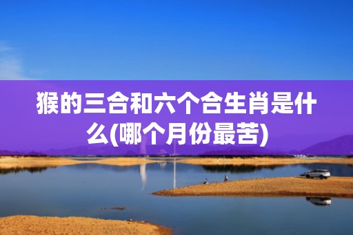 猴的三合和六个合生肖是什么(哪个月份最苦)
