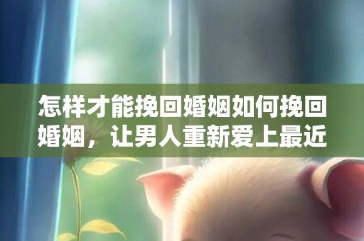 怎样才能挽回婚姻如何挽回婚姻，让男人重新爱上最近的技巧