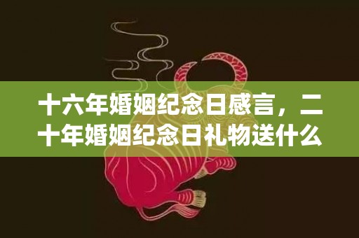十六年婚姻纪念日感言，二十年婚姻纪念日礼物送什么(结婚纪念日送什么礼物给妻子合适)