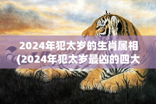 2024年犯太岁的生肖属相(2024年犯太岁最凶的四大生肖)