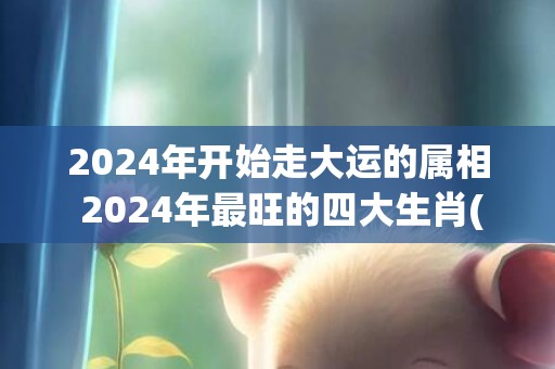 2024年开始走大运的属相 2024年最旺的四大生肖(2024年开始走十年好运的星座)