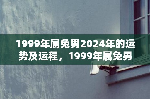 1999年属兔男2024年的运势及运程，1999年属兔男孩最佳结婚年龄是多少