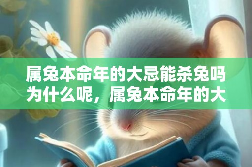属兔本命年的大忌能杀兔吗为什么呢，属兔本命年的大忌