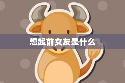 想起前女友是什么