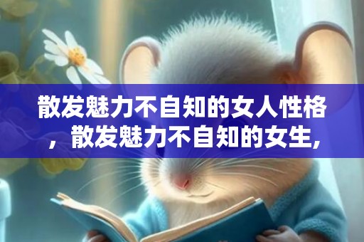 散发魅力不自知的女人性格，散发魅力不自知的女生,有这三个星座女