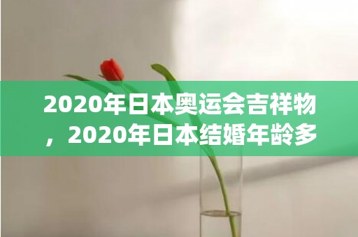 2020年日本奥运会吉祥物，2020年日本结婚年龄多大了啊(日本结婚年龄规定)