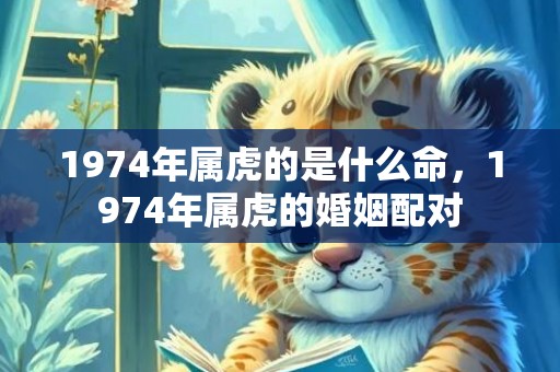 1974年属虎的是什么命，1974年属虎的婚姻配对