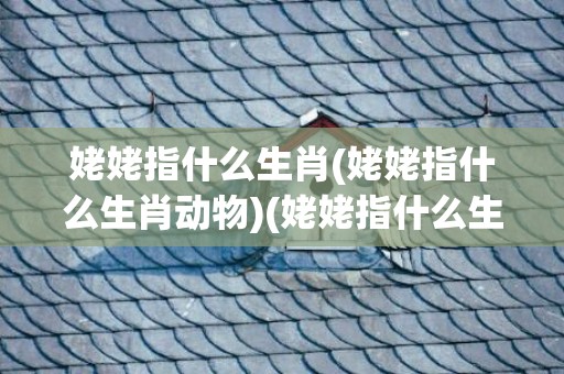 姥姥指什么生肖(姥姥指什么生肖动物)(姥姥指什么生肖)