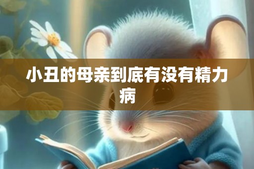 小丑的母亲到底有没有精力病