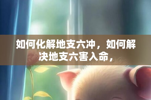 如何化解地支六冲，如何解决地支六害入命，