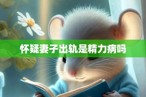 怀疑妻子出轨是精力病吗