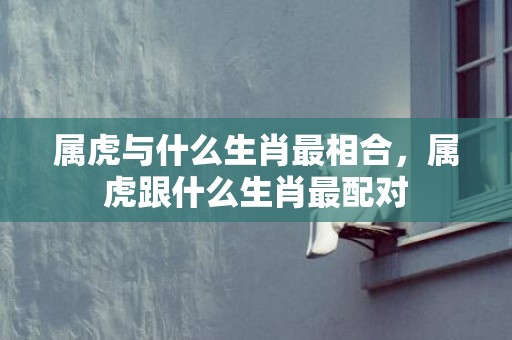 属虎与什么生肖最相合，属虎跟什么生肖最配对
