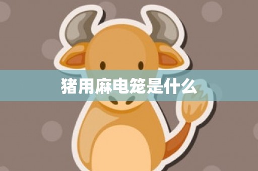猪用麻电笼是什么