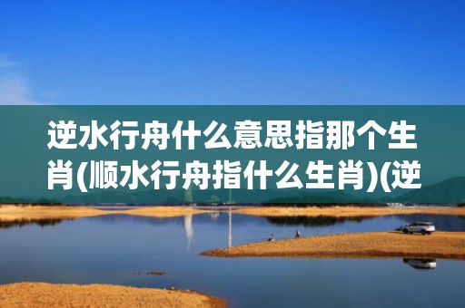 逆水行舟什么意思指那个生肖(顺水行舟指什么生肖)(逆水行舟什么意思打一生肖)