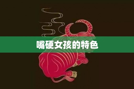 嘴硬女孩的特色