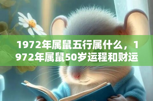 1972年属鼠五行属什么，1972年属鼠50岁运程和财运怎么样