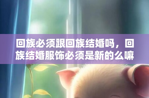 回族必须跟回族结婚吗，回族结婚服饰必须是新的么嘛 回民的婚礼的服装叫什么
