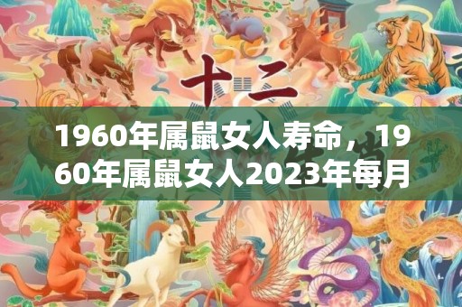 1960年属鼠女人寿命，1960年属鼠女人2023年每月运势