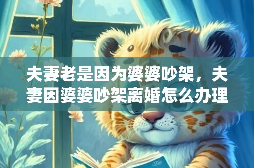 夫妻老是因为婆婆吵架，夫妻因婆婆吵架离婚怎么办理(夫妻吵架公婆来我家)