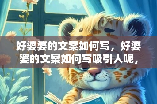 好婆婆的文案如何写，好婆婆的文案如何写吸引人呢，婆婆对我好的文案怎么写