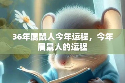 36年属鼠人今年运程，今年属鼠人的运程