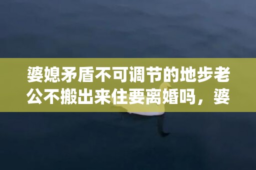 婆媳矛盾不可调节的地步老公不搬出来住要离婚吗，婆媳矛盾不可调节我想离婚了(因婆媳关系导致离婚如何挽回)