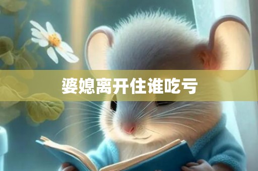 婆媳离开住谁吃亏